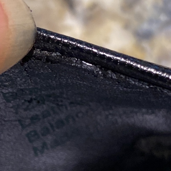 Ladies Connie heeled shoes with bow, leather upper size 9 1/2. - Picture 10 of 10